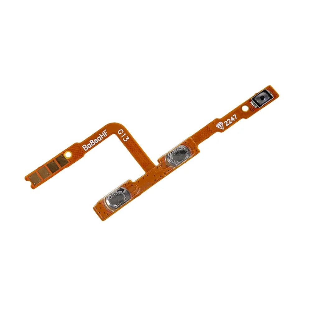 For Motorola Moto G23 4G Power On / Off and Volume Flex Cable Replacement Part (without Logo) - 4