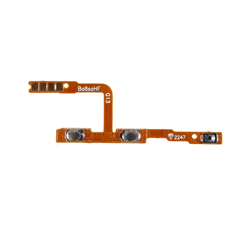For Motorola Moto G53 5G XT2335 Power On / Off and Volume Flex Cable Replacement Part (without Logo) - 1