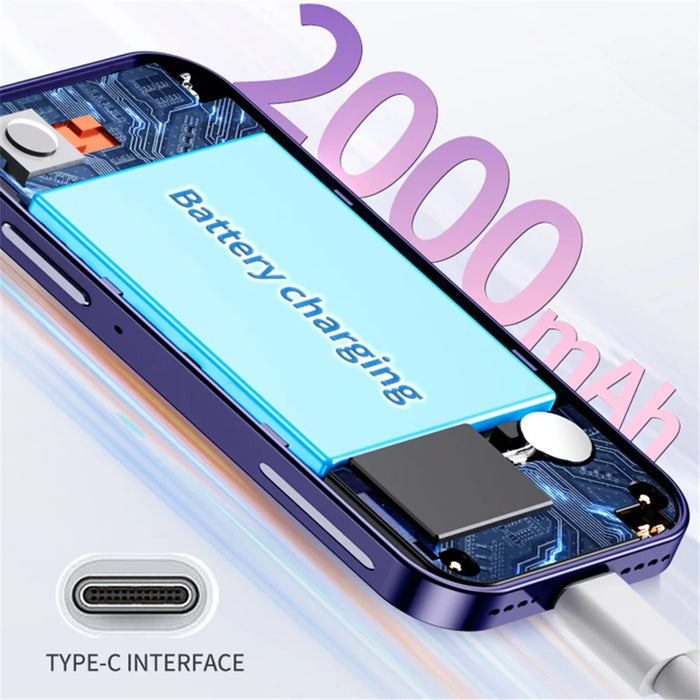 SOYES XS14 Pro 3GB+64GB 3.0'' 4G Mini Smartphone Dual Sim Student Pocket Mobile Phone - Purple - 4