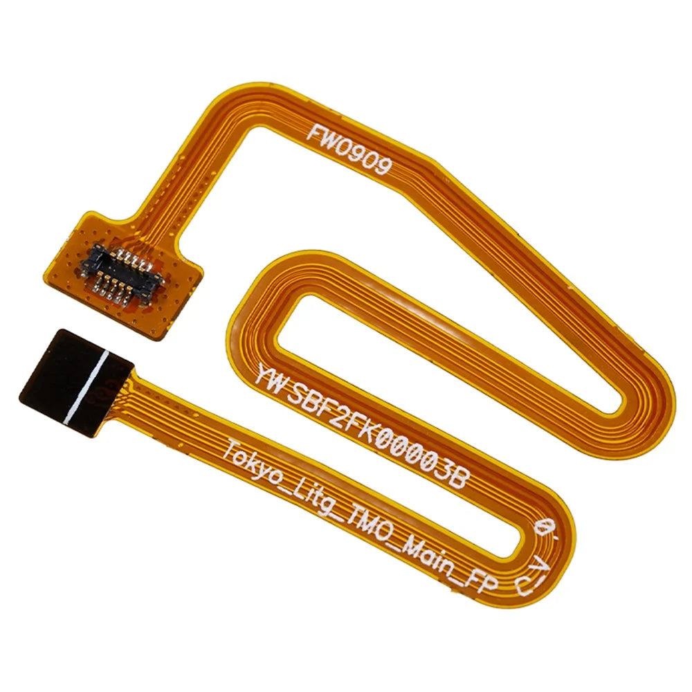 For Alcatel 1V (2020) 5007 OEM Home Key Fingerprint Button Flex Cable Replacement (without Logo) - 3