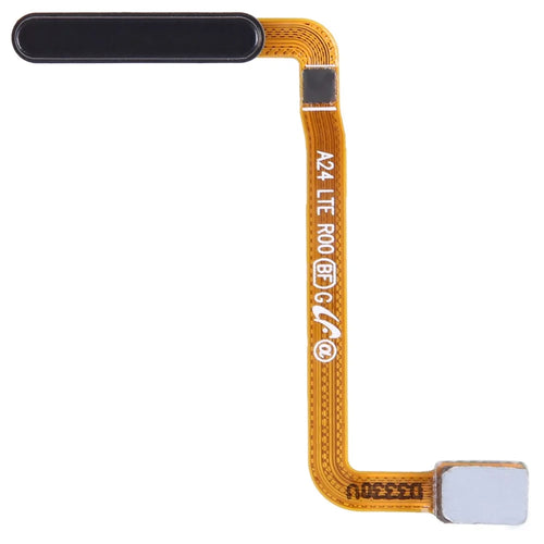 For Samsung Galaxy A24 4G (162.1 x 77.6 x 8.3mm) A245 OEM Power On / Off Flex Cable Fingerprint Identification Flex Cable (without Logo) - Black - 1