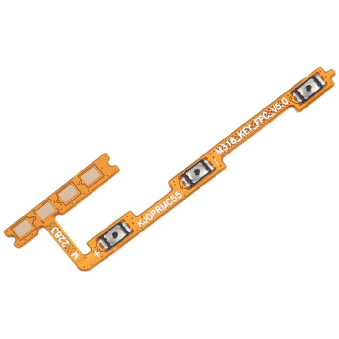For Realme C55 Power On  /  Off and Volume Flex Cable Replacement Part (without Logo) - 1
