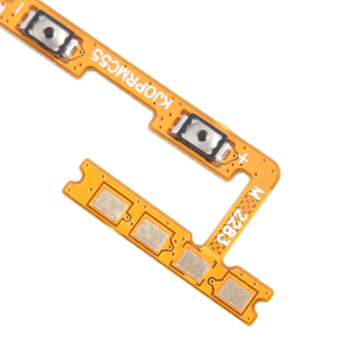 For Realme C55 Power On  /  Off and Volume Flex Cable Replacement Part (without Logo) - 3