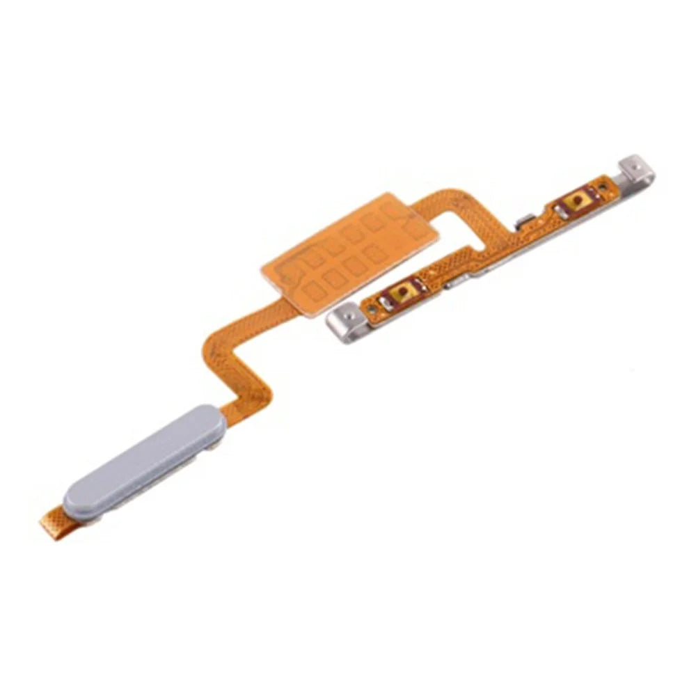 For Samsung Galaxy Tab S5e SM-T720 T725 OEM Power On / Off and Volume Flex Cable Replacement Part (without Logo) - Silver - 2