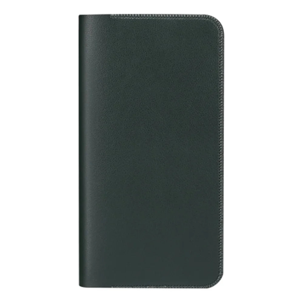 19.5x10x0.7cm PU Leather Phone Wallet Storage Bag Card Holder Handbag for 6.7-6.9 inch Phone, Size XL - Midnight Green - 1