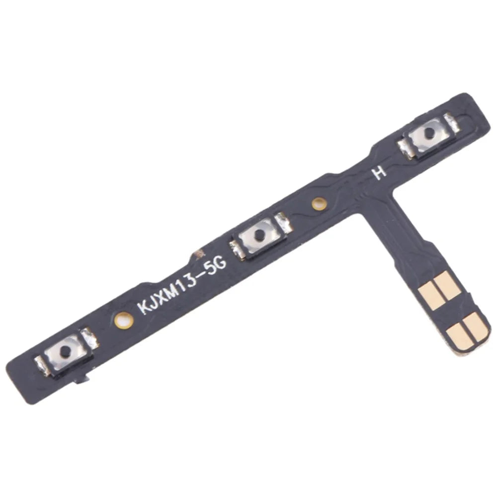 For Xiaomi 13 Power On / Off and Volume Flex Cable Replacement Part (without Logo) - 1