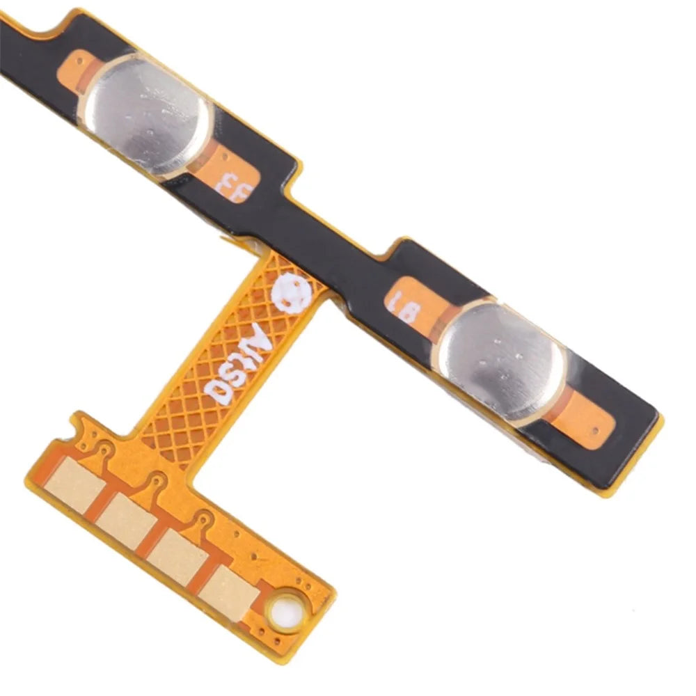 For Samsung Galaxy A03 (164.2mm) A035 OEM Power On / Off and Volume Flex Cable Replacement Part (without Logo) - 4