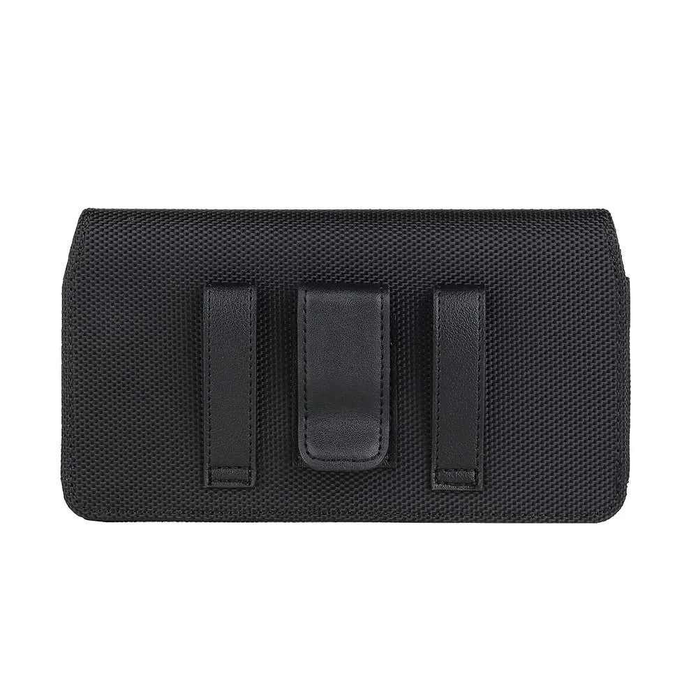 6.7 inch Cellphone Waist Pouch PU Leather Phone Belt Bag with Magnetic Closure, 17 x 9.2 x 2cm - 3