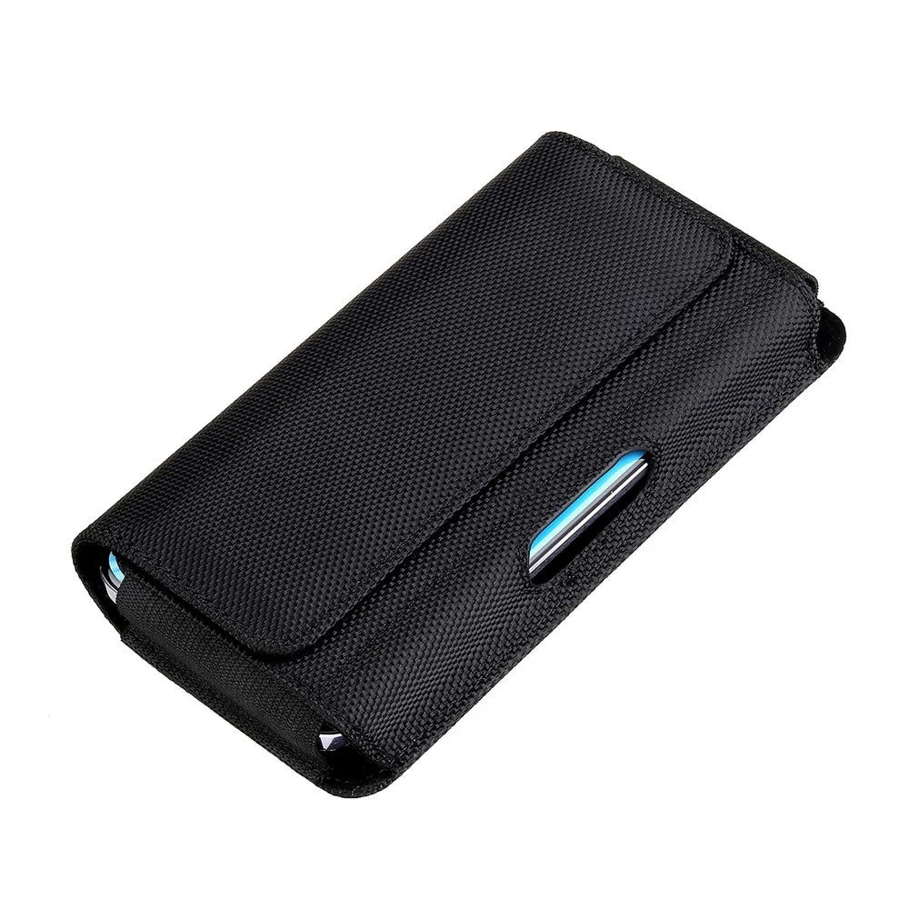 6.7 inch Cellphone Waist Pouch PU Leather Phone Belt Bag with Magnetic Closure, 17 x 9.2 x 2cm - 6