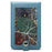 Credit Card Holder Pattern Mini Front Pocket Wallet Card Case with ID Window - Blue - 2