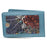 Credit Card Holder Pattern Mini Front Pocket Wallet Card Case with ID Window - Blue - 6