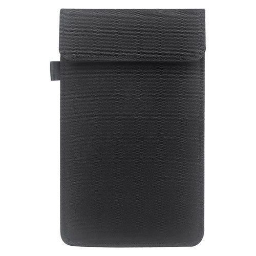 CL302 Oxford Cloth Signal Blocking Long Pouch RFID Blocker Phone Bag - Black - 1