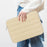 CL283 For 13-14 Inch Laptop Down Jacket Design Notebook Sleeve Portable Zipper Bag - Apricot - 3
