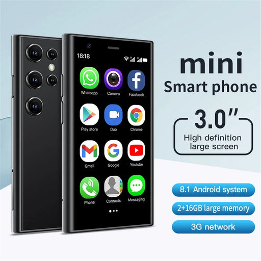 SOYES S23 Pro 3.0-Inch IPS Display 2GB+16GB 3G Mini Smartphone - Black - 2
