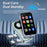 SERVO KING9000 Dual SIM Dual Standby Ultra Mini Phone 2+16GB 3-inch 4G Smart Phone - Black - 4