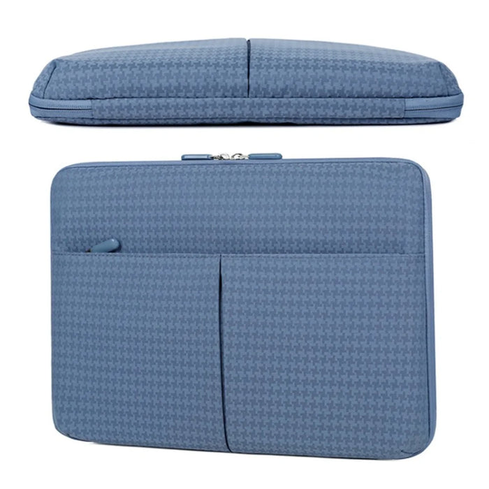 Ultra-Thin Sleeve Bag for 11-inch Tablets Oxford Fabric Carrying Case Portable Bag - Blue - 3