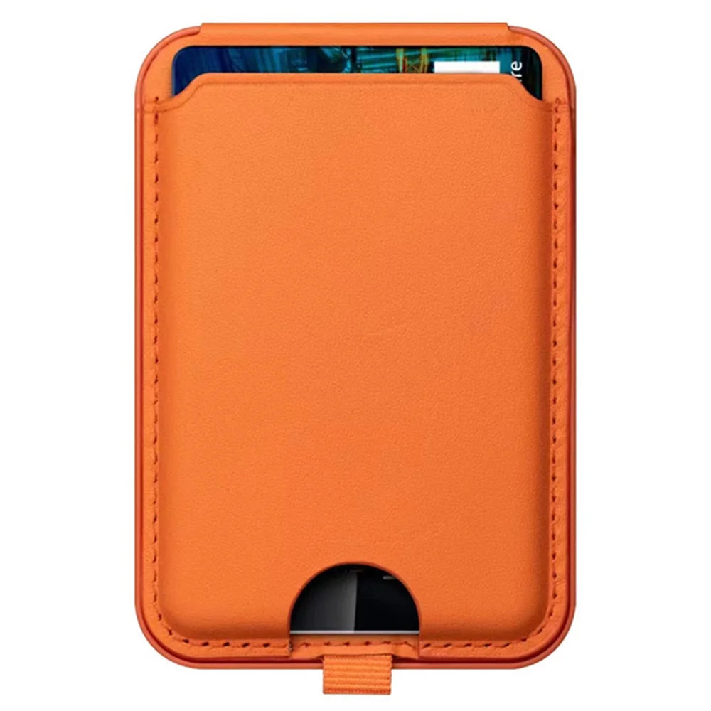 ILEX PACK Card Bag for Mobile Phone with Adjustable Kickstand - Orange - 2