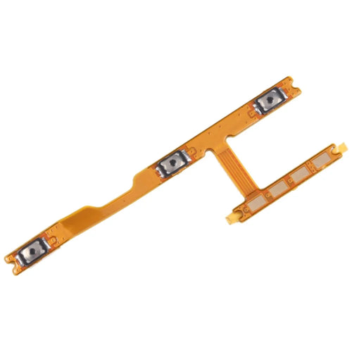 For Xiaomi Poco M5 4G Power On  /  Off and Volume Flex Cable Replacement Part (without Logo) - 1