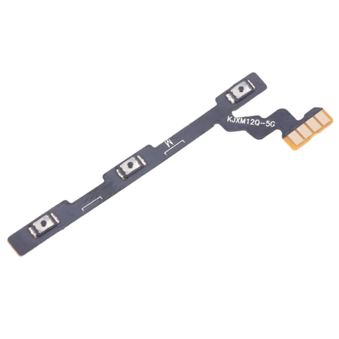 For Xiaomi 12 Lite 5G Power On  /  Off and Volume Flex Cable Replacement Part (without Logo) - 1