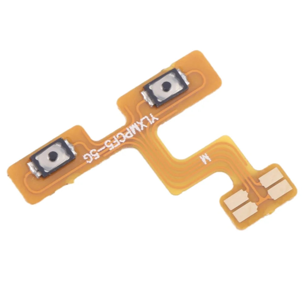 For Xiaomi Poco F5 5G / Redmi Note 12 Turbo Volume Button Flex Cable Replacement Part (without Logo) - 1