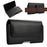 Leather Holster Fits 6.7 inch Phone Horizontal Cell Phone Holder with Rotating Belt Clip - 2