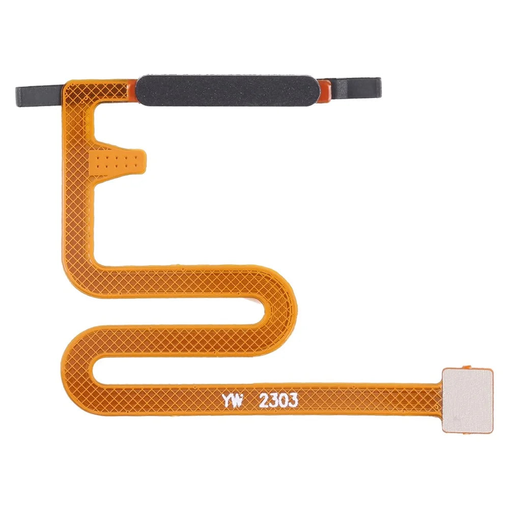 For Samsung Galaxy A14 4G A145P OEM Fingerprint Identification Flex Cable Power On / Off Cable (without Logo) - Black - 1