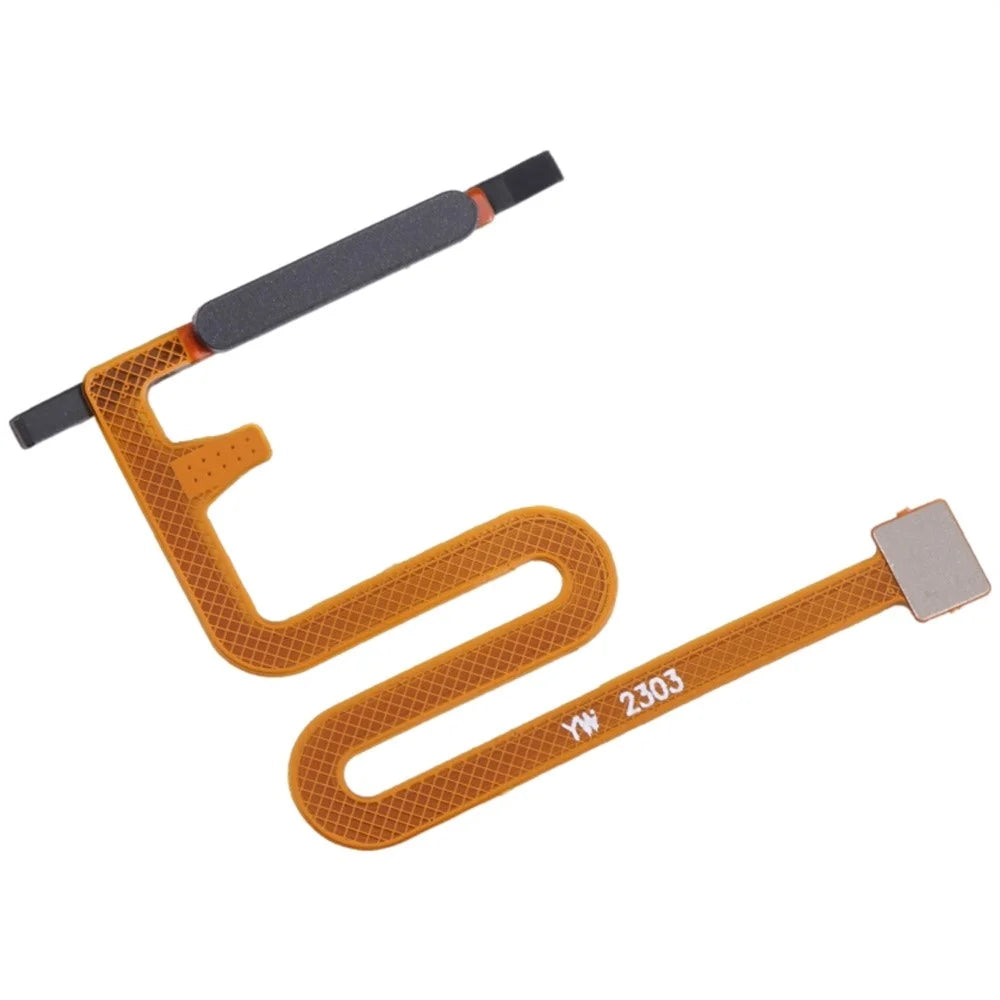 For Samsung Galaxy A14 4G A145P OEM Fingerprint Identification Flex Cable Power On / Off Cable (without Logo) - Black - 2
