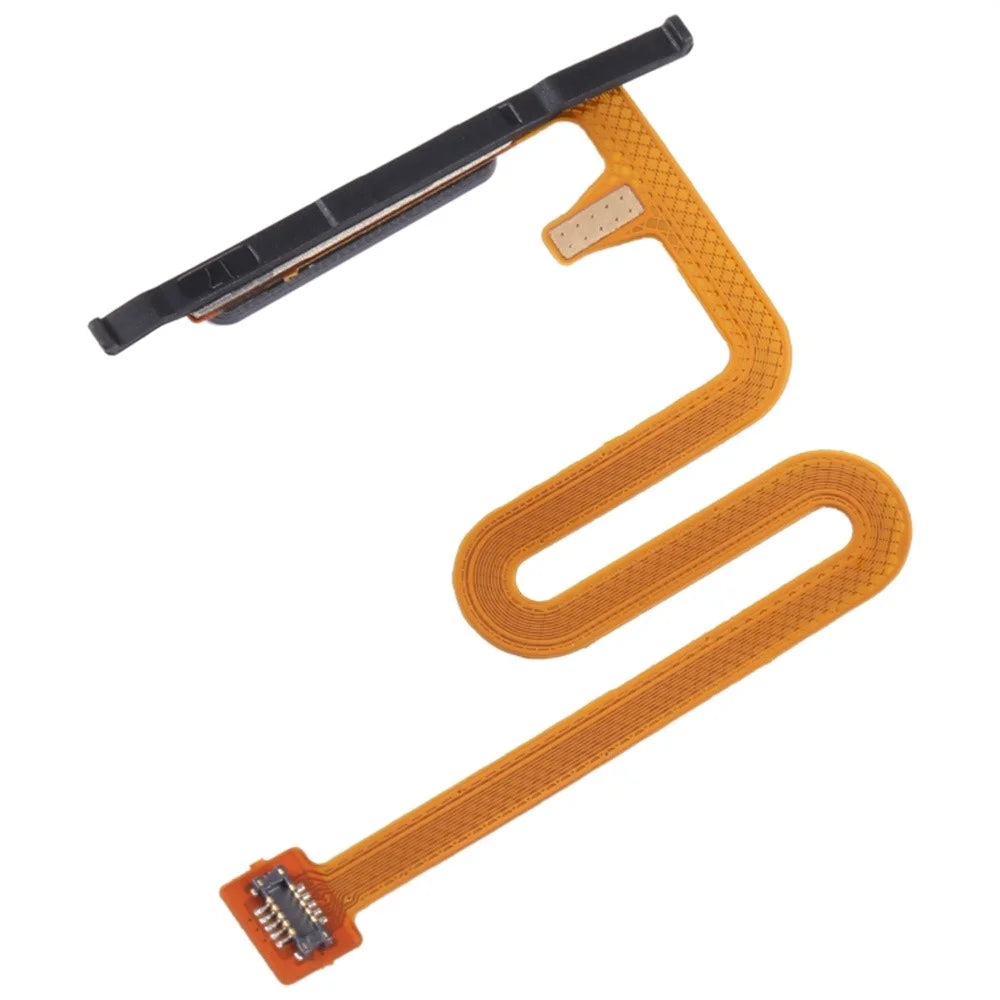 For Samsung Galaxy A14 4G A145P OEM Fingerprint Identification Flex Cable Power On / Off Cable (without Logo) - Black - 3