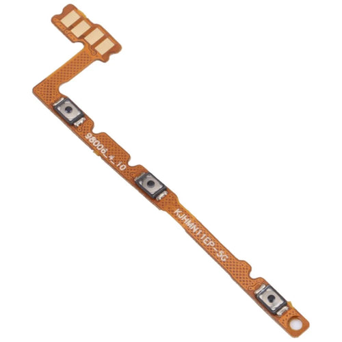 For Xiaomi Redmi Note 11E Pro 5G / Note 11 Pro 4G (MediaTek) / Note 11 Pro 5G (Qualcomm) / Poco X4 Pro 5G Power On / Off and Volume Flex Cable (without Logo) - 1