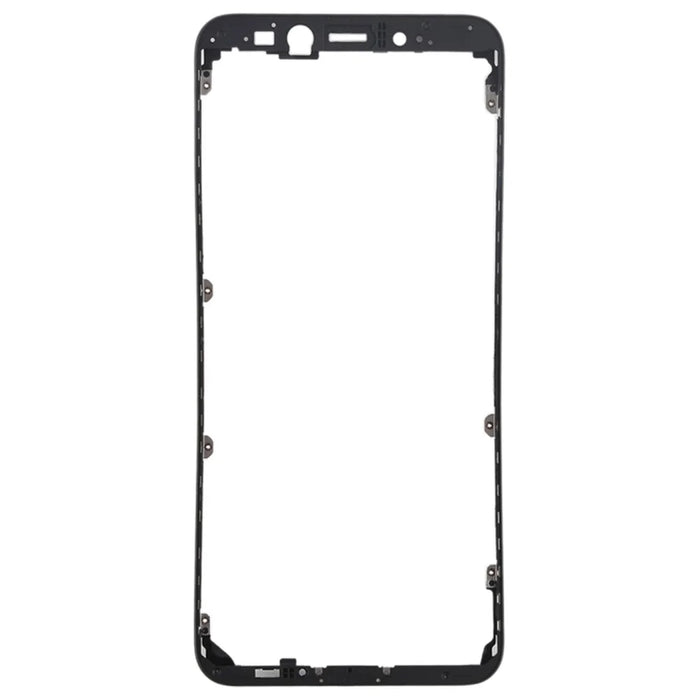 For Xiaomi Mi A2/Mi 6X Front Housing Frame Replacement Part (A Side) - Black - 2
