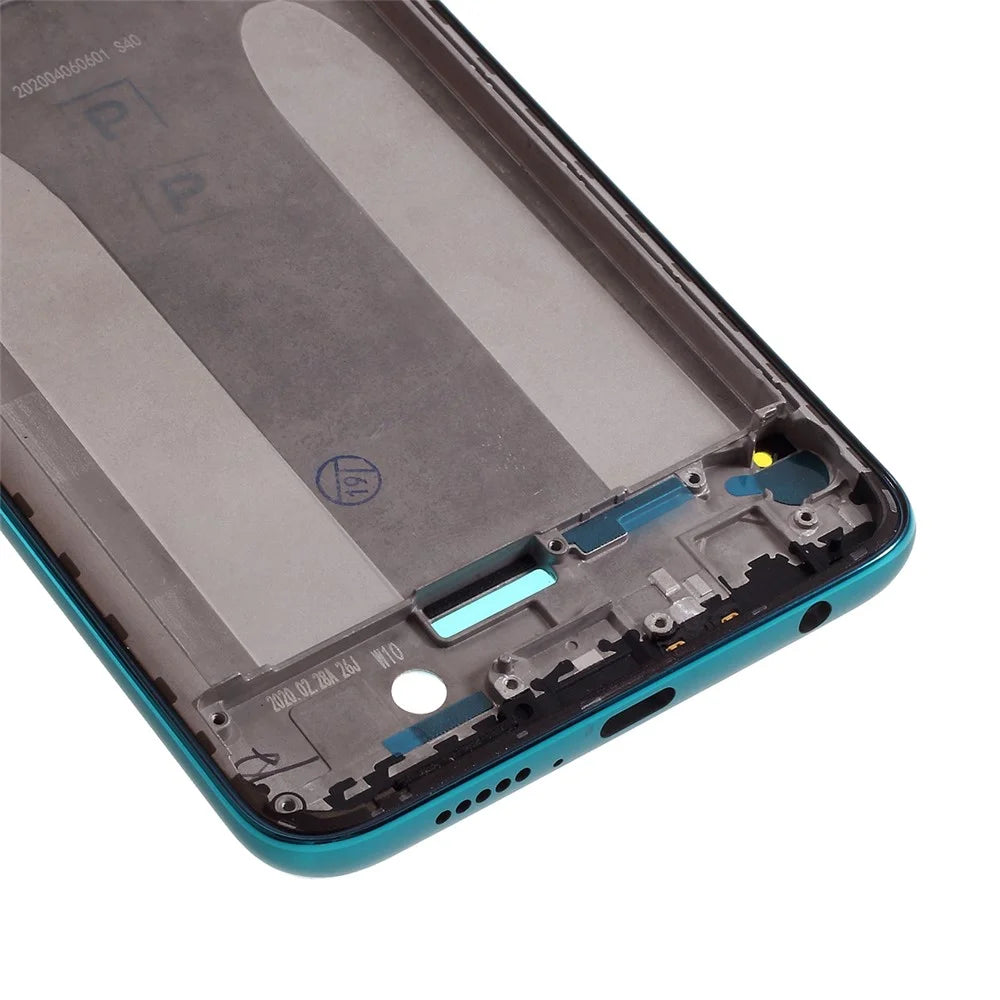 OEM Front Housing Frame Replace Part (A Side) for Xiaomi Redmi Note 9S - Green - 3