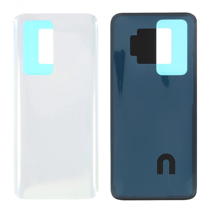Battery Housing Back Cover with Adhesive Sticker for Huawei P40 Pro - White - 1