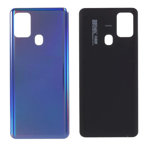 For Samsung Galaxy A21s A217 OEM Battery Back Cover without Adhesive Sticker - Baby Blue - 1