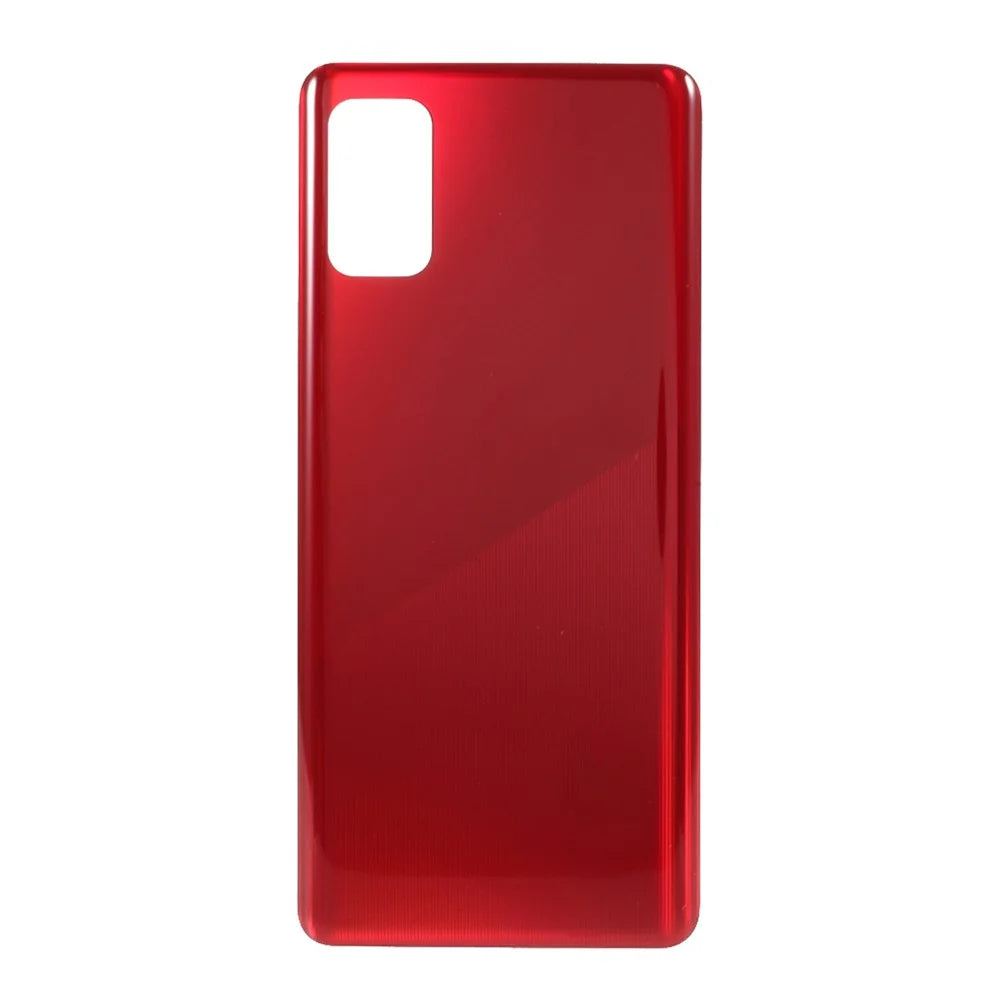 For Samsung Galaxy A41 (Global Version) A415 OEM Battery Door Housing Cover without Adhesive Sticker - Red - 4