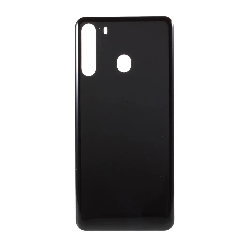 OEM Battery Door Housing Cover without Adhesive Sticker for Samsung Galaxy A21 A215 - Black - 5