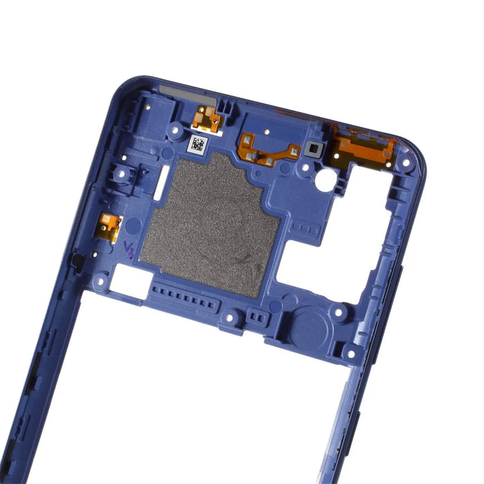OEM Middle Plate Frame Repair Part for Samsung Galaxy A21s A217 - Blue - 2