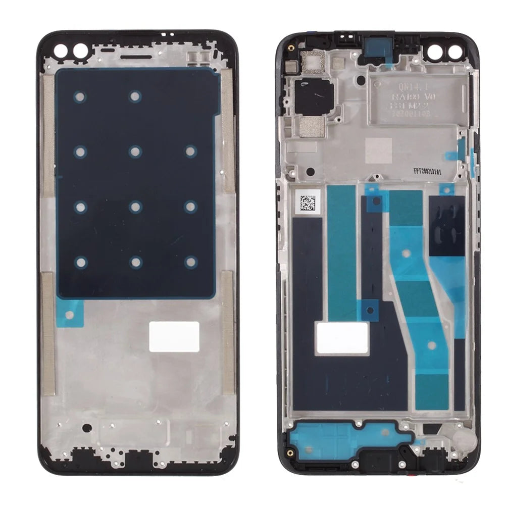 OEM Front Housing Frame Spare Part (A Side) for Realme 6 Pro - Black - 1