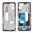 OEM Front Housing Frame Spare Part (A Side) for Realme X50 5G - Black - 1