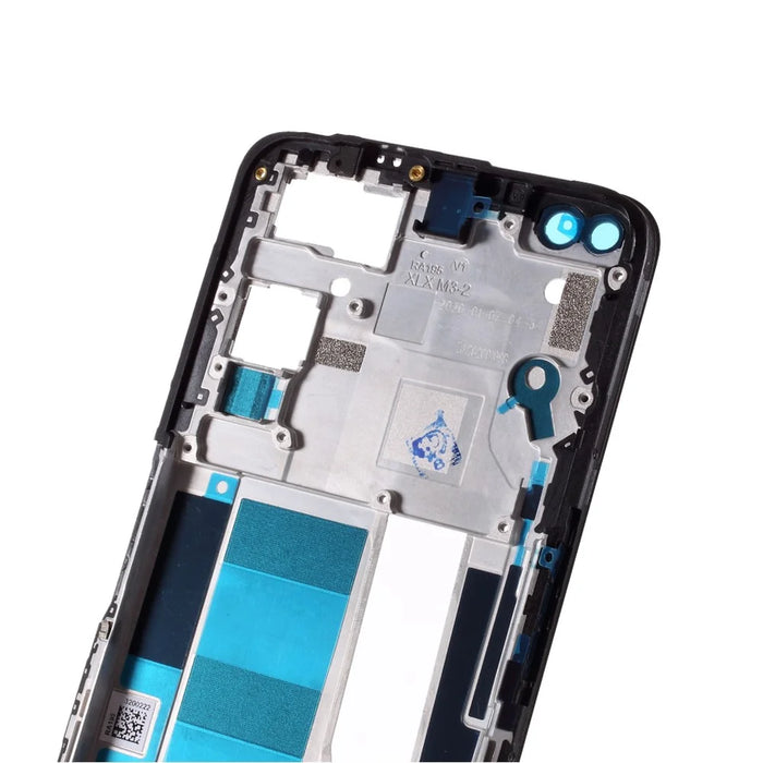 OEM Front Housing Frame Spare Part (A Side) for Realme X50 5G - Black - 2