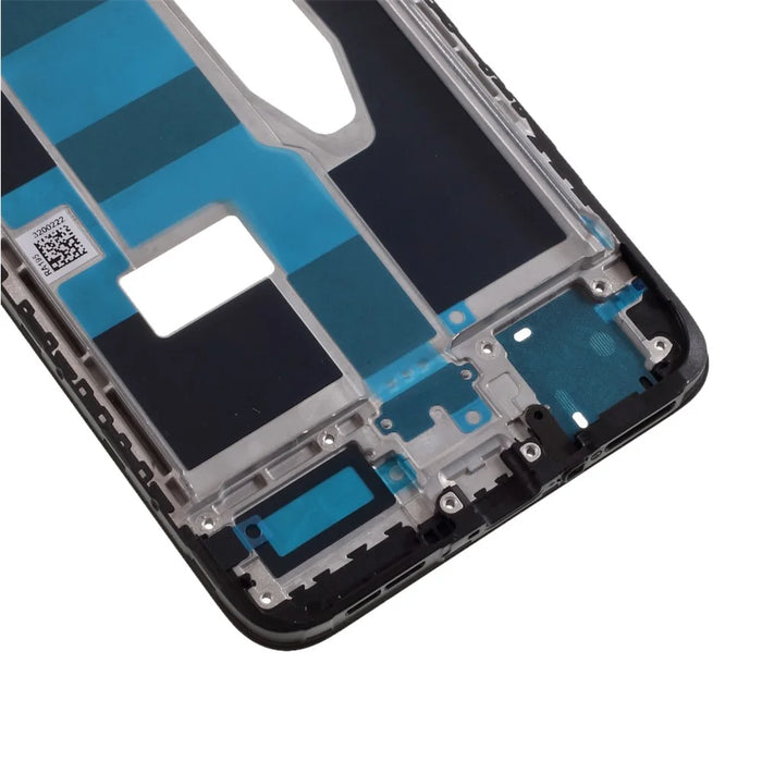 OEM Front Housing Frame Spare Part (A Side) for Realme X50 5G - Black - 3