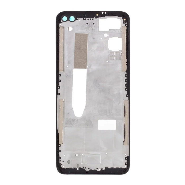 OEM Front Housing Frame Spare Part (A Side) for Realme X50 5G - Black - 6
