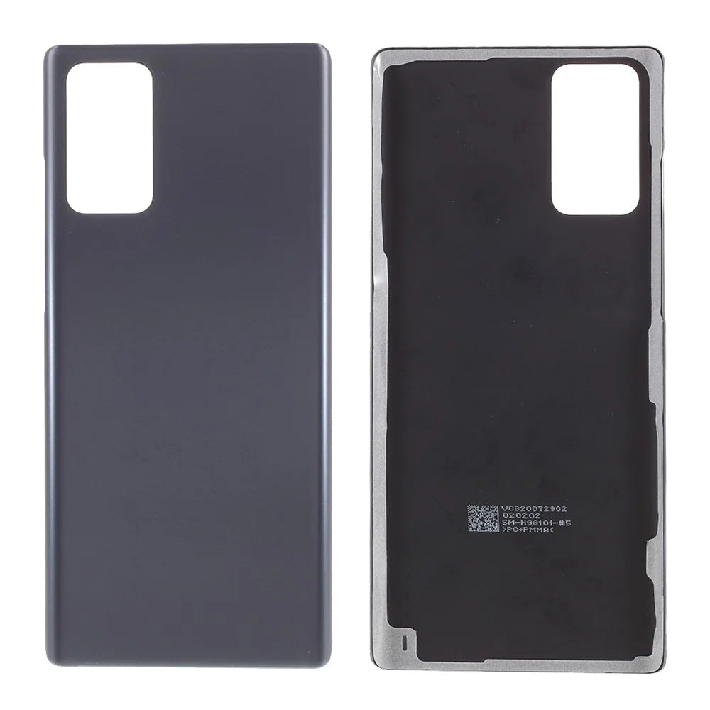 For Samsung Galaxy Note20 N980 N981 OEM Plastic Battery Housing with Adhesive Sticker - Grey - 1