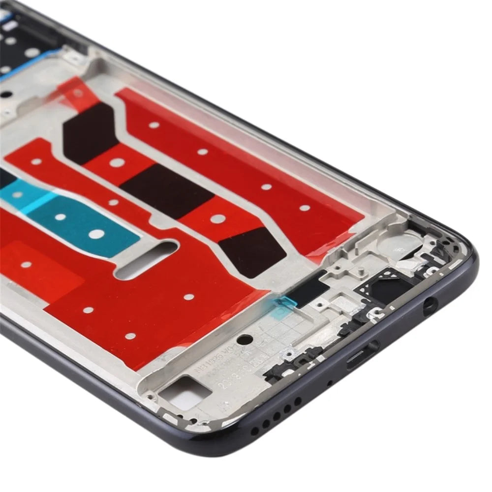 For Huawei P40 lite 4G OEM Middle Plate Frame Replace Part (without Logo) - Black - 3