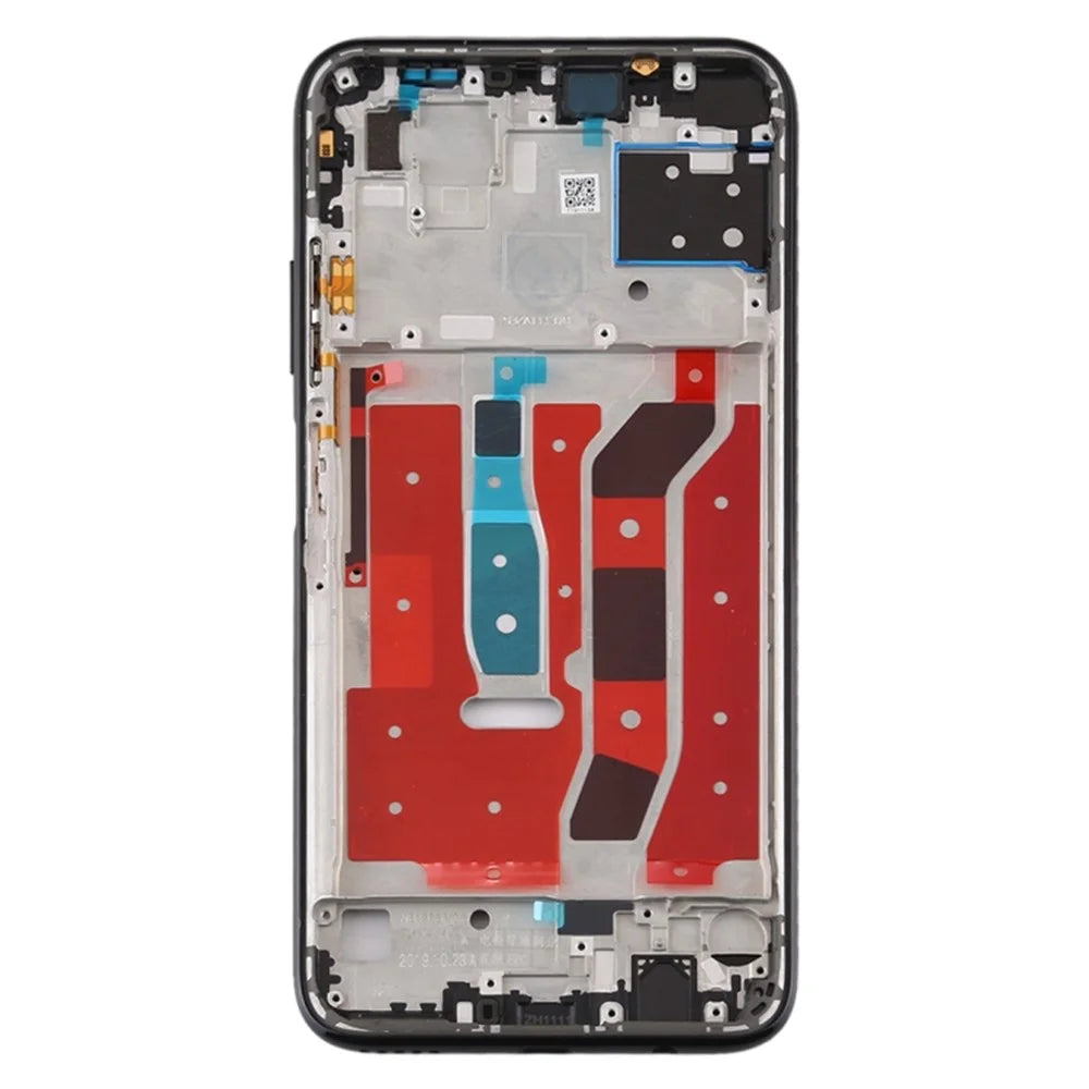 For Huawei P40 lite 4G OEM Middle Plate Frame Replace Part (without Logo) - Black - 4