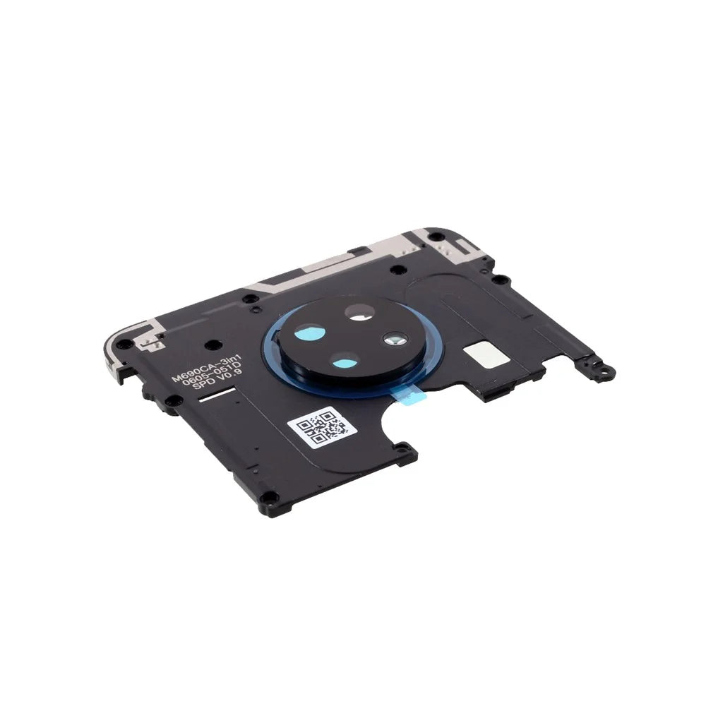 OEM Mainboard Plate Cover + Camera Lens Ring Cover Part for Nokia 6.2 - 3