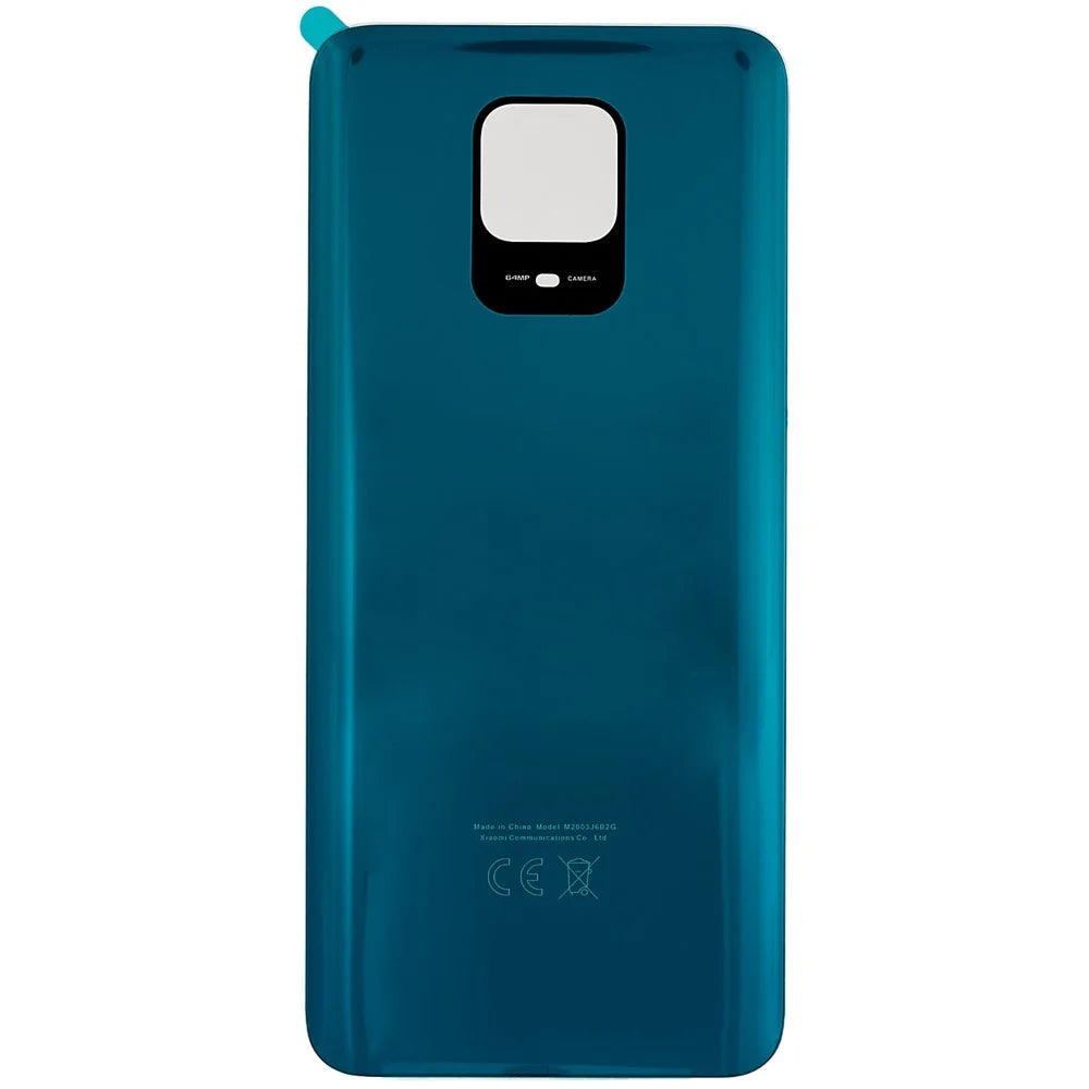 For Xiaomi Redmi Note 9S 4G Back Battery Housing Cover Replacement (without Logo) - Blue - 4
