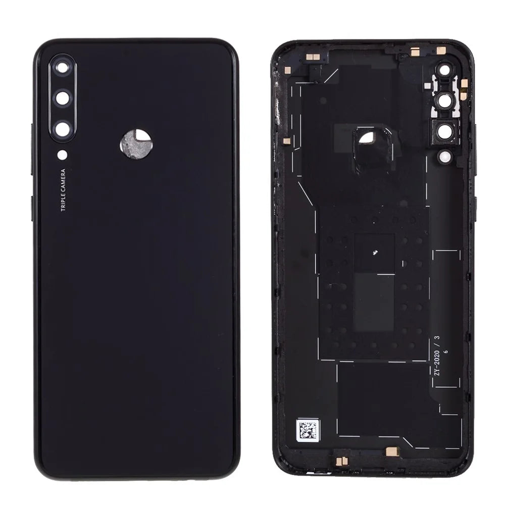 OEM Battery Housing Back Cover Replacement for Huawei Y6P - Black - 1