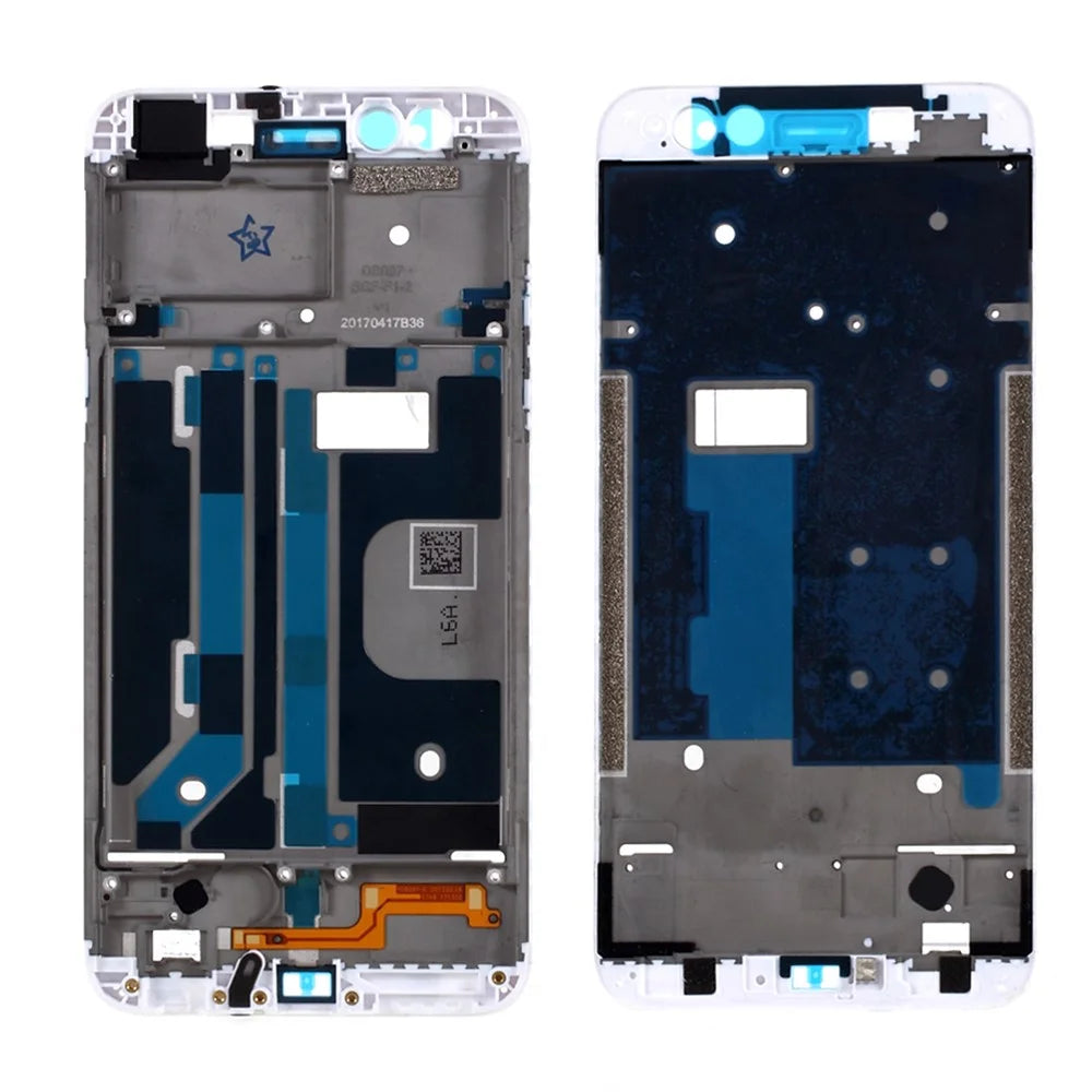 Middle Plate Frame Repair Part (A Side) for OPPO F3 - White - 1