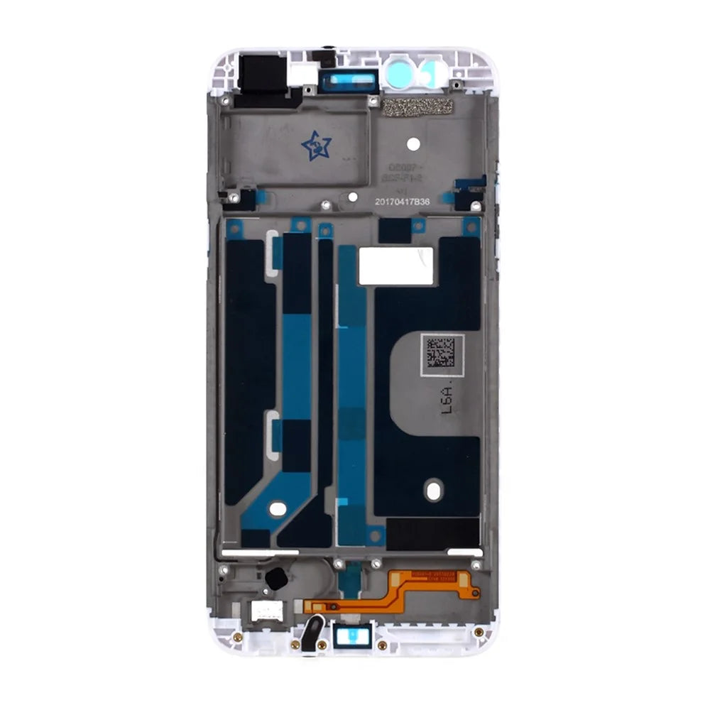 Middle Plate Frame Repair Part (A Side) for OPPO F3 - White - 5