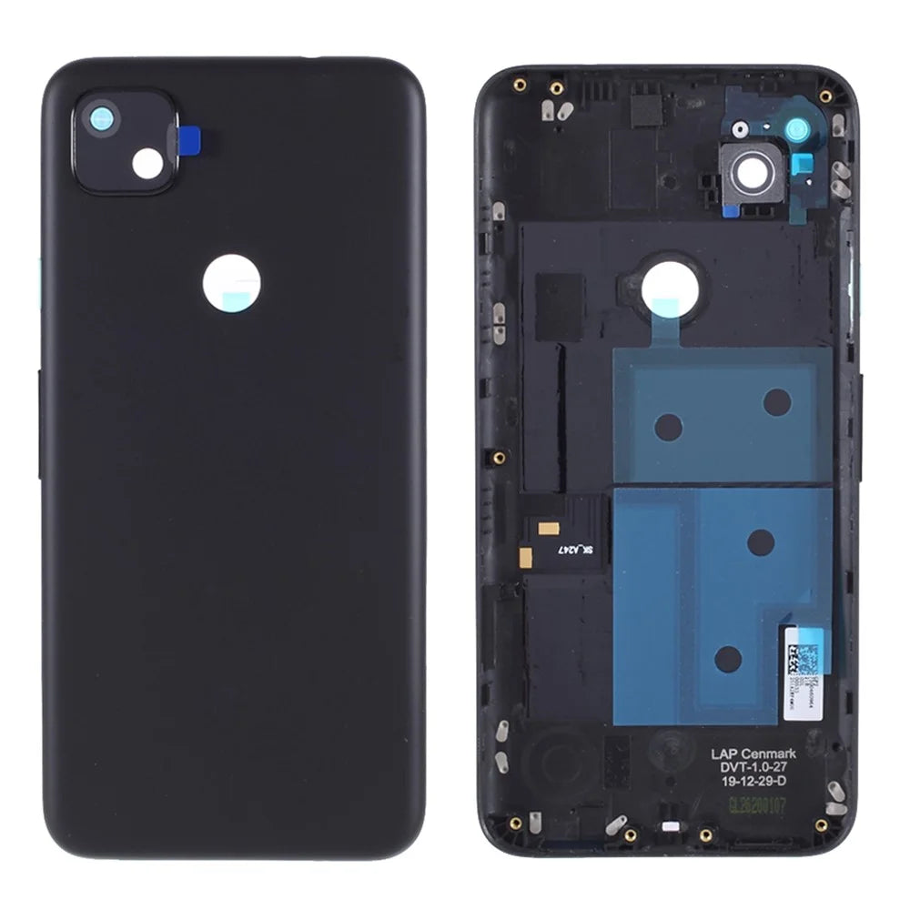 OEM Back Battery Housing Cover Replacement for Google Pixel 4a 4G - Black - 1